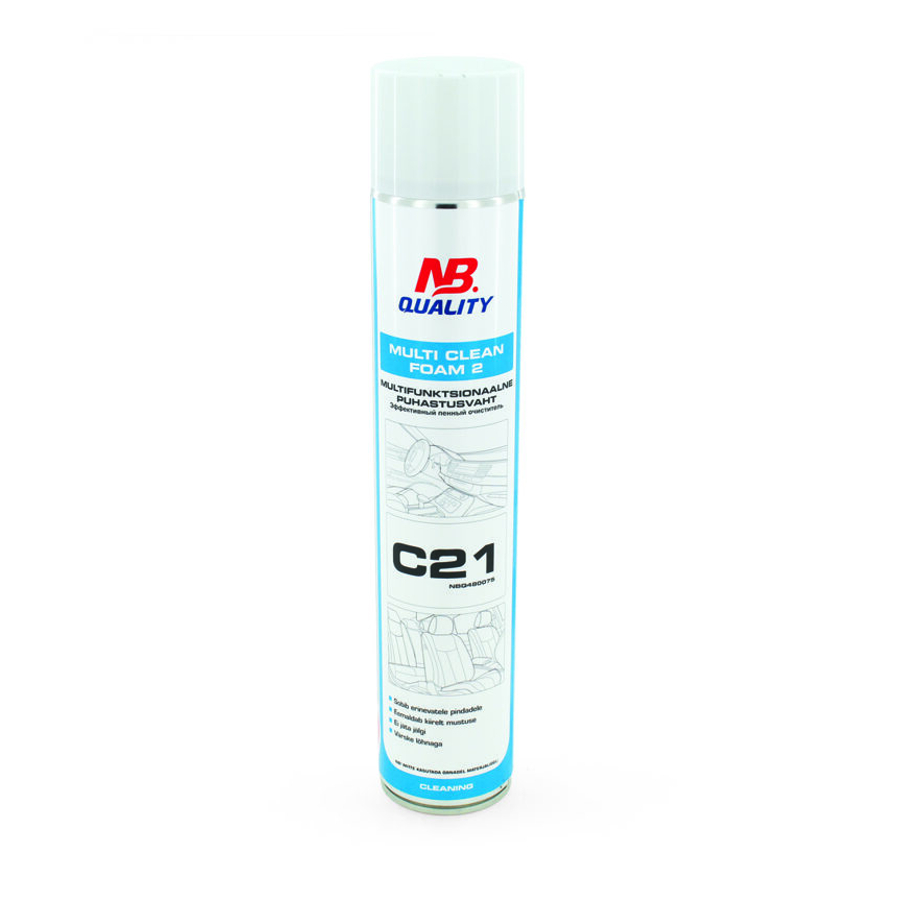 MULTI CLEAN FOAM 2 - universālas tīrīšanas putas C21 cover photo