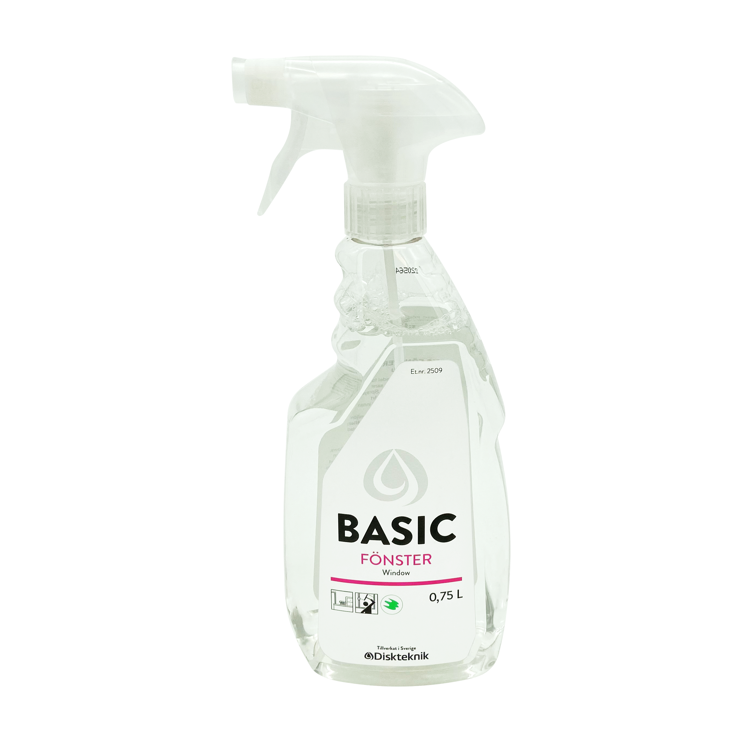 Basic Window stiklu tīrīš.līdzeklis, 750ml cover photo