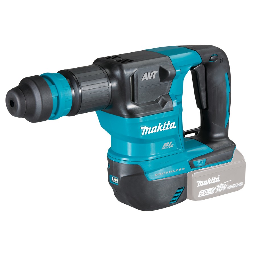 MAKITA Akumulatora atskaldāmais āmurs, SDS-Plus, 18V LXT, 3,6kg, 3,1J DHK180Z cover photo