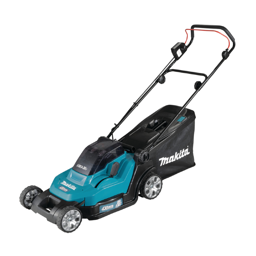 MAKITA Akumulatora mauriņa pļaujmašīna DLM432Z cover photo