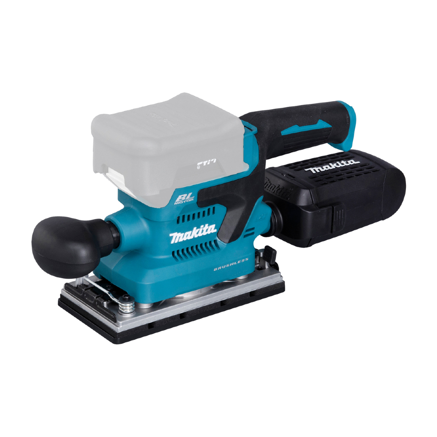 MAKITA LXT Orbitālā slīpmašīna DBO380Z cover photo
