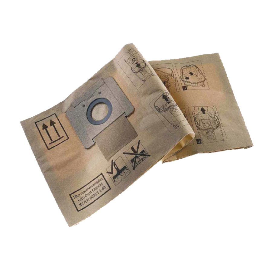 MAKITA Papīra putekļu maisi 2-slāņu (5gab..) 447L P-70203 cover photo